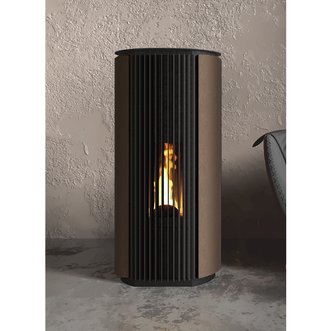 Stufa pellet ventilata 12 kW KALON RIVUS