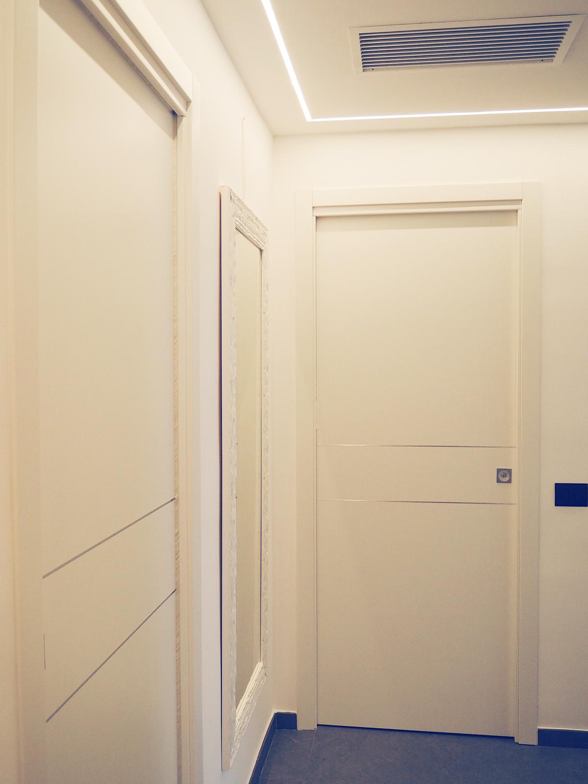 Porte da interno in alluminio