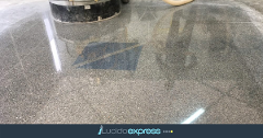 Lucidatura pavimento in cemento industriale a Marsala