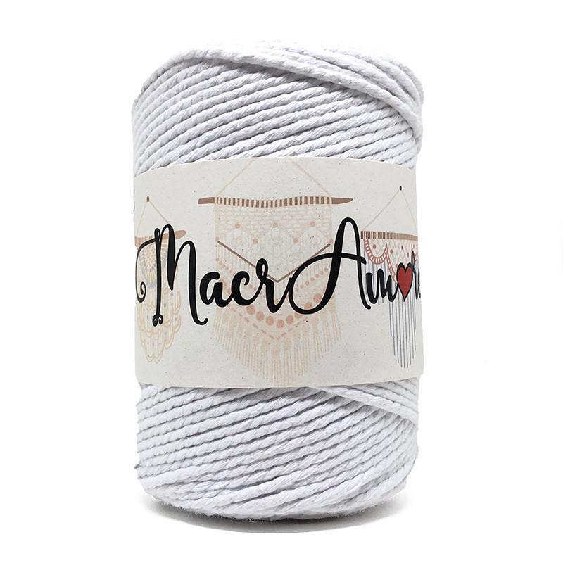 MACRAMORE 500 gr. 80% Cotone riciclato, 20% Poliestere riciclato Mondial