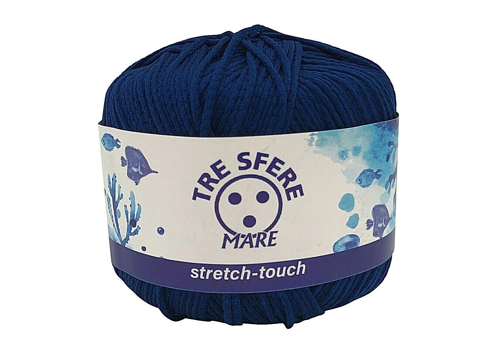 MARE STRETCH
100% poliammide microfibra-50 gr- Tre Sfere filato elasticizzato per costumi