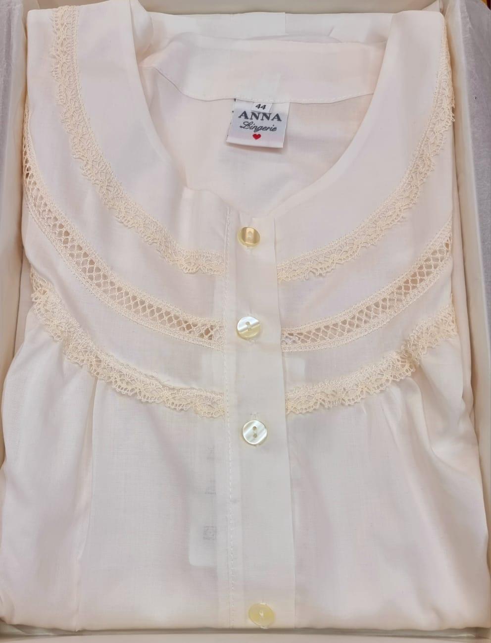 CA MUS TU CLIN SPE MC AP. ANNA Camicia da notte