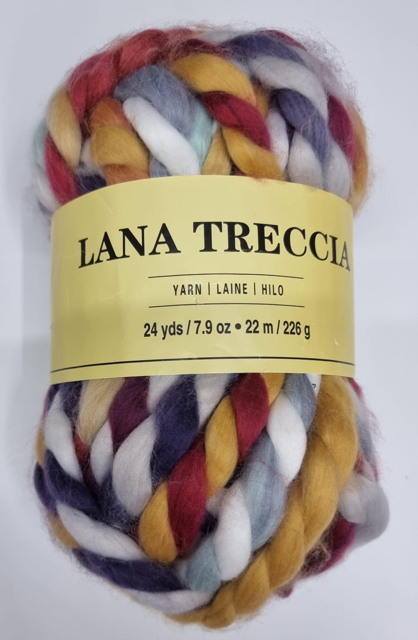 LANA TRECCIA 
226 GR, 100% ACRILICO Tre Sfere Lana Treccia