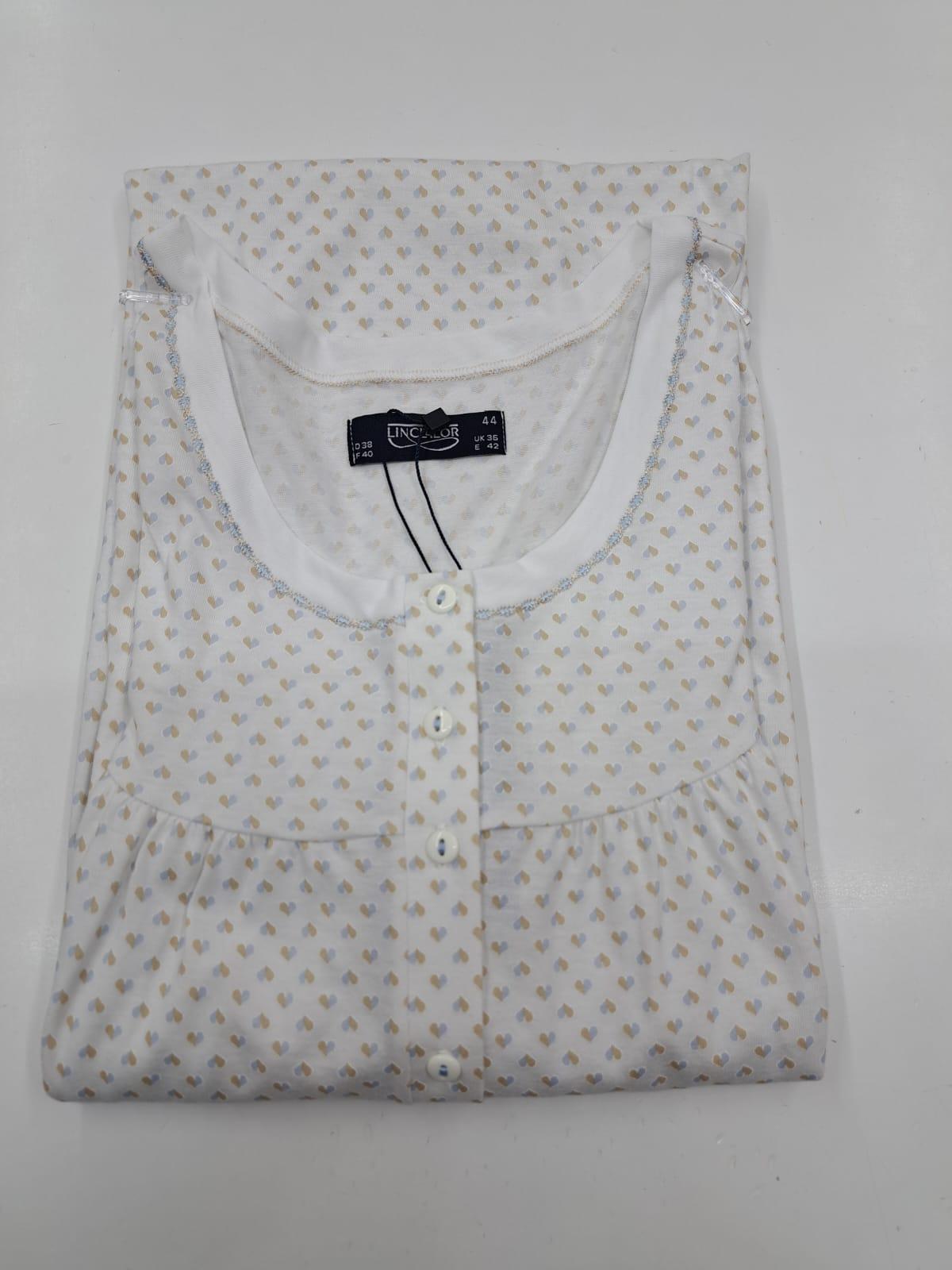 CAM. NOTTE SERAF SENZA MANICA Linclalor Camicia da notte