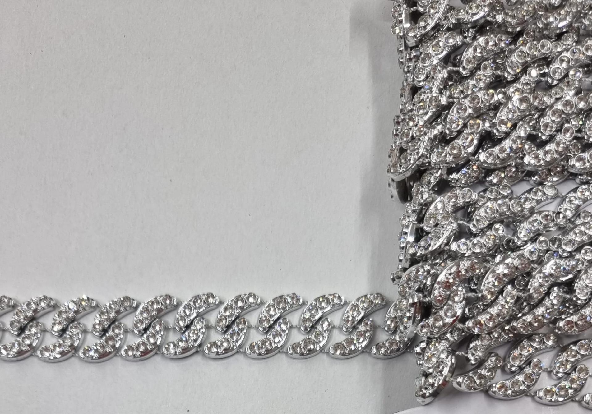PASSAMANERIA STRASS ACRILICO Daddario Passamaneria strass