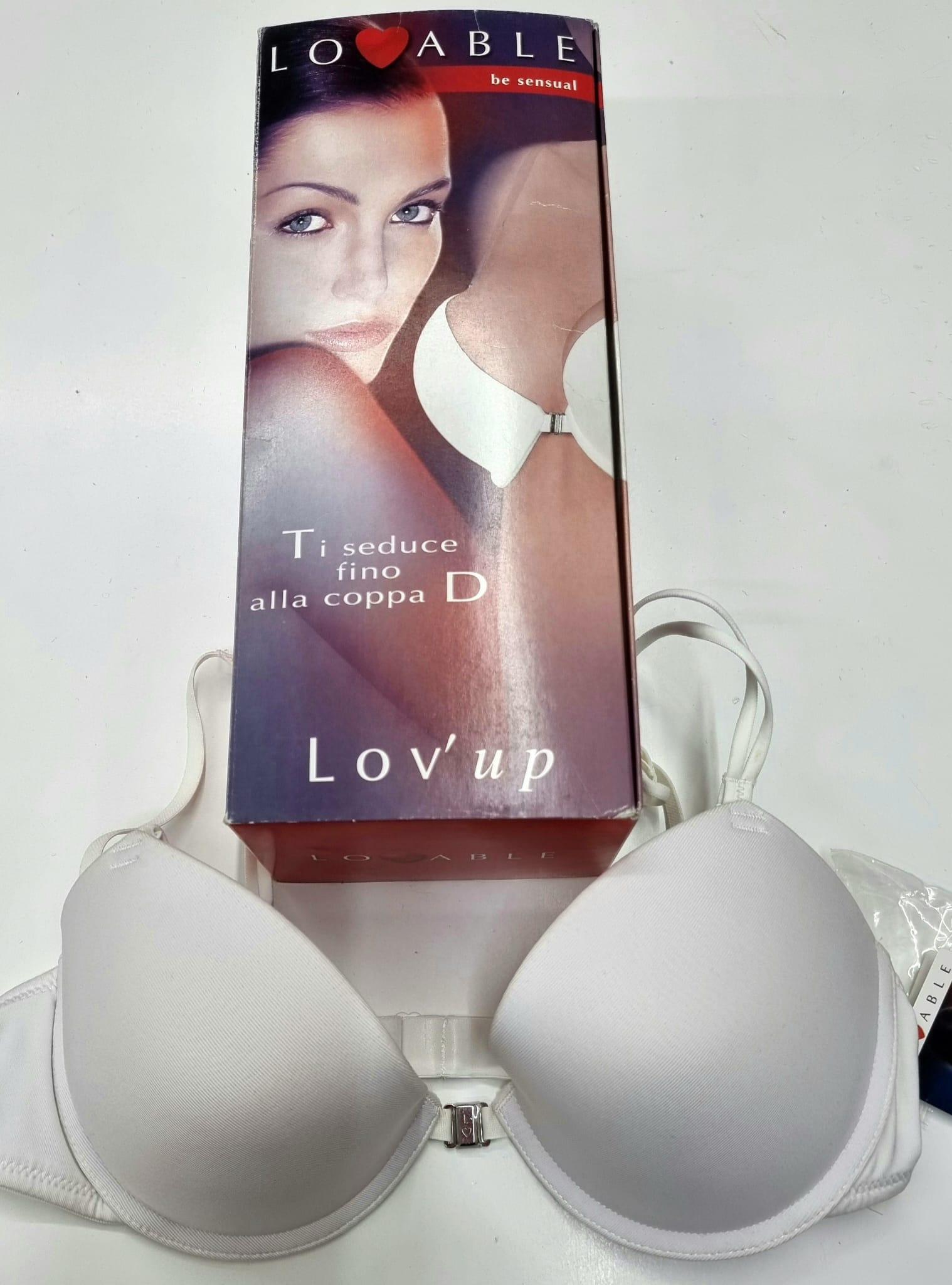 LOV'UP SEDUCTION REGGISENO PUSH UP MULTIFUNZIONE DIETRO SILICONE (Nr) Lovable reggiseno