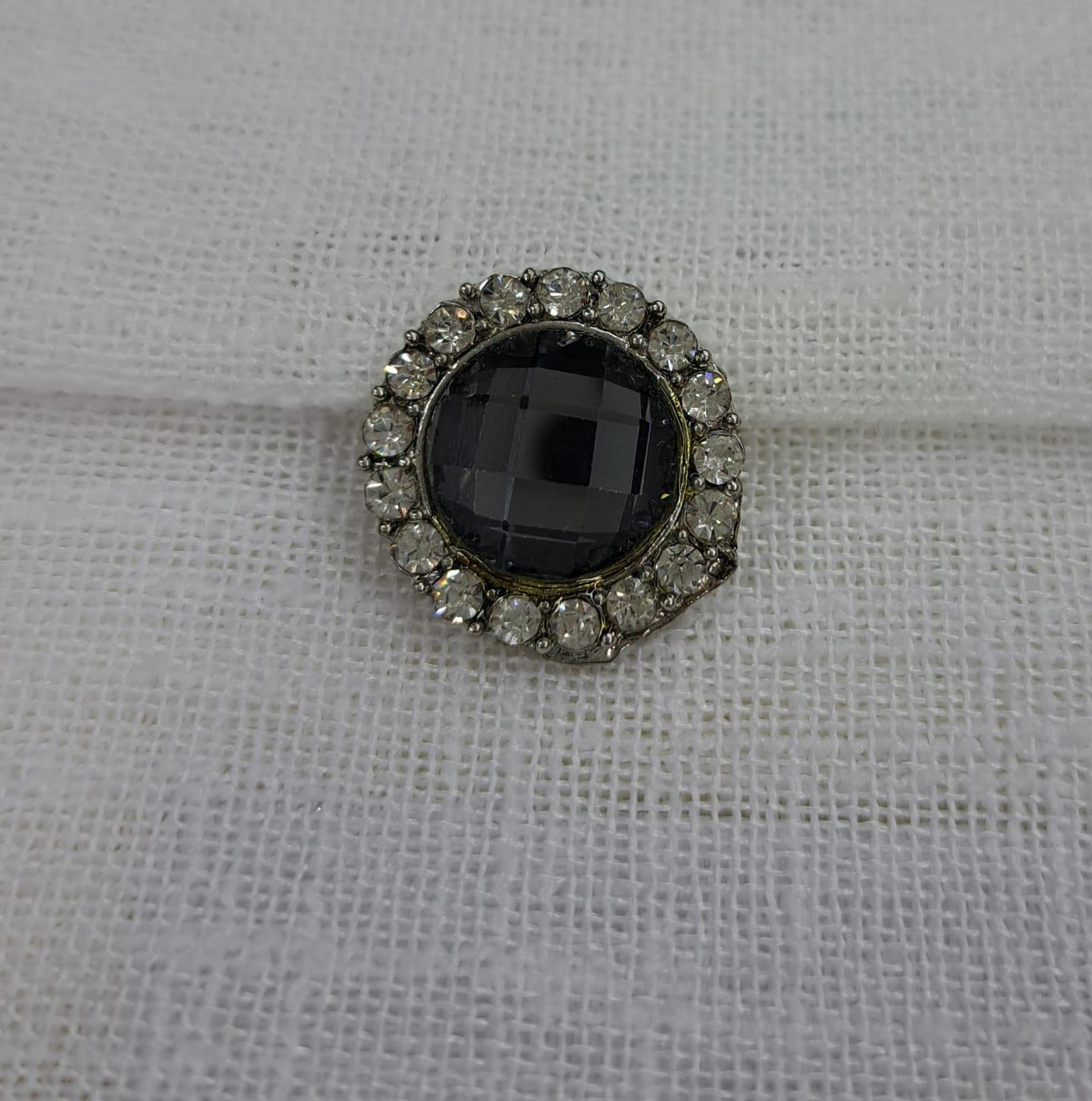 BOTTONI GIOIELLO CRYSTAL MIS.32 Made in Italy Bottoni
