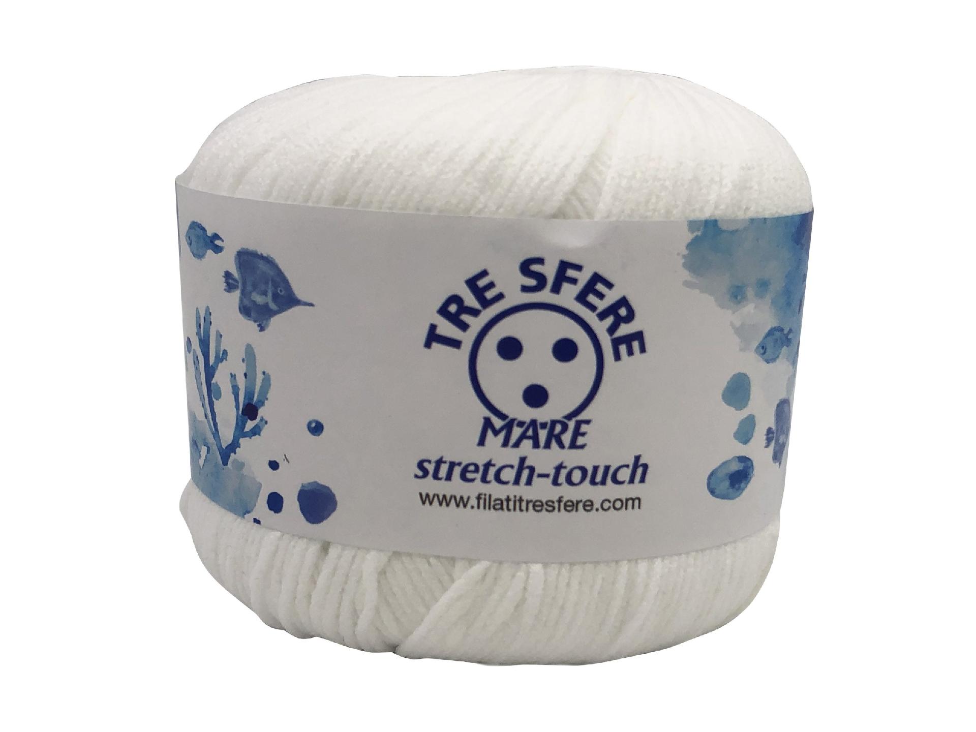MARE STRETCH
100% poliammide microfibra-50 gr- Tre Sfere filato elasticizzato per costumi
