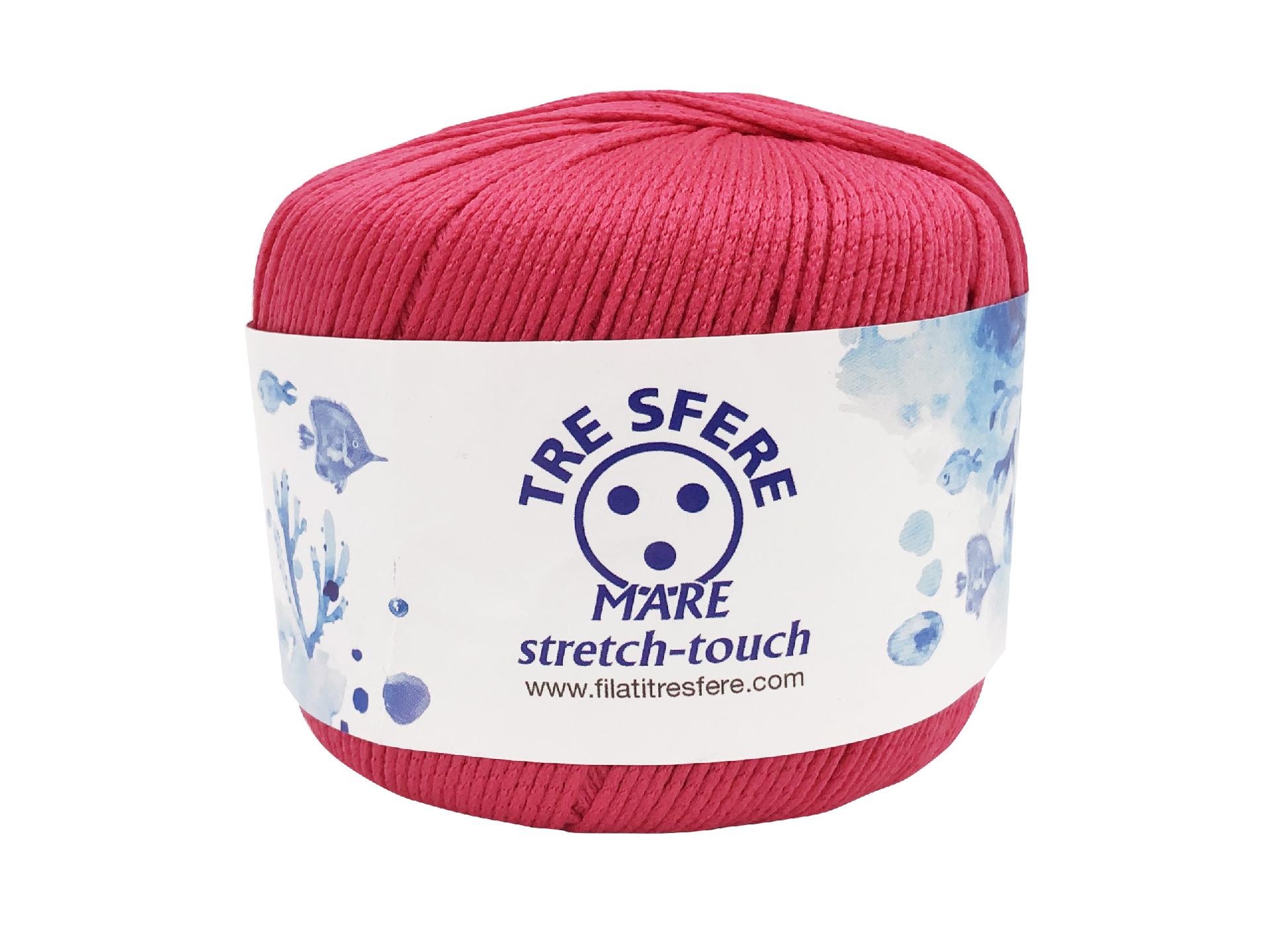 MARE STRETCH
100% poliammide microfibra-50 gr- Tre Sfere filato elasticizzato per costumi