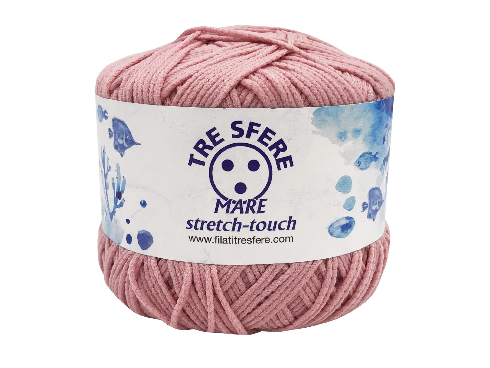 MARE STRETCH
100% poliammide microfibra-50 gr- Tre Sfere filato elasticizzato per costumi