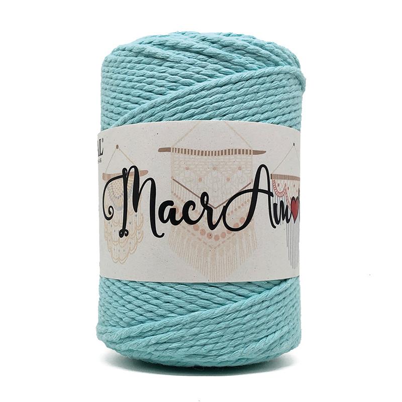 MACRAMORE 500 gr. 80% Cotone riciclato, 20% Poliestere riciclato Mondial