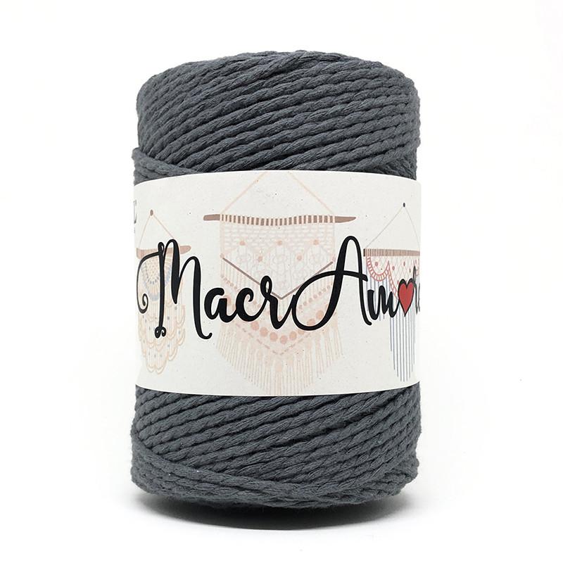 MACRAMORE 500 gr. 80% Cotone riciclato, 20% Poliestere riciclato Mondial