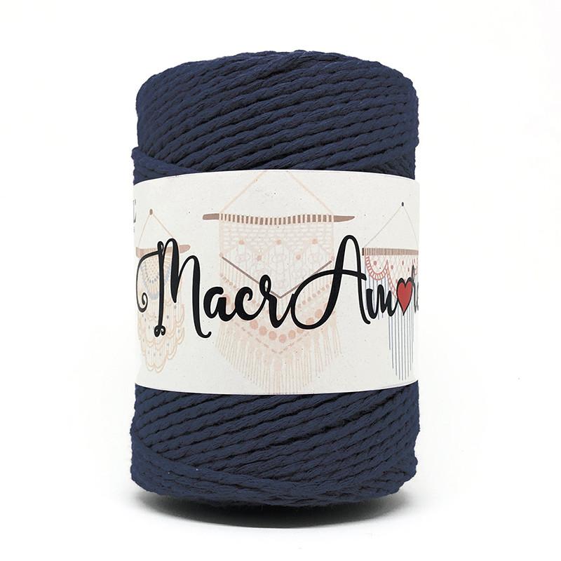 MACRAMORE 500 gr. 80% Cotone riciclato, 20% Poliestere riciclato Mondial