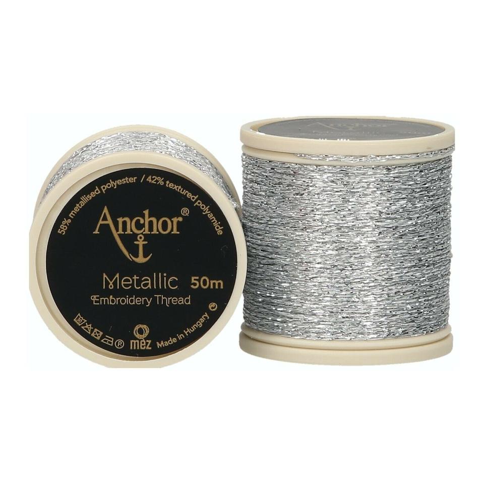 ANCHOR METALLIC EMBROIDERY THREAD 50 mt Anchor