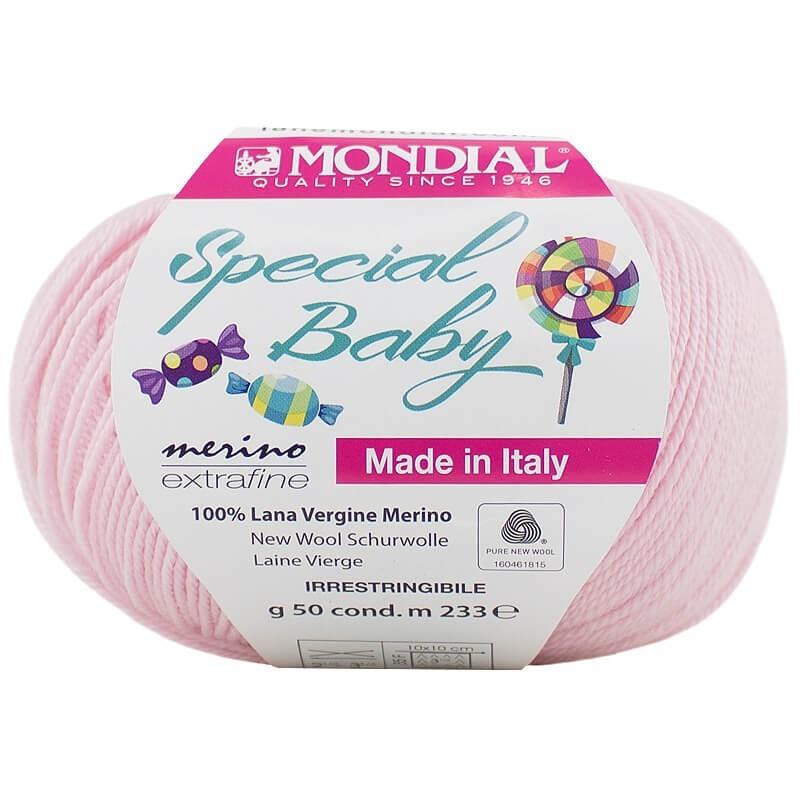 SPECIAL BABY
100% Pura Lana Vergine Merino Extrafine -50 gr- Mondial