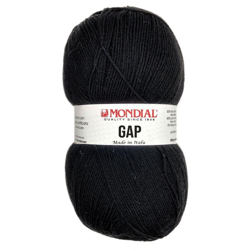 GAP
45% Lana Vergine Merino 5% Alpaca 50% Microfibra -250 gr- Mondial