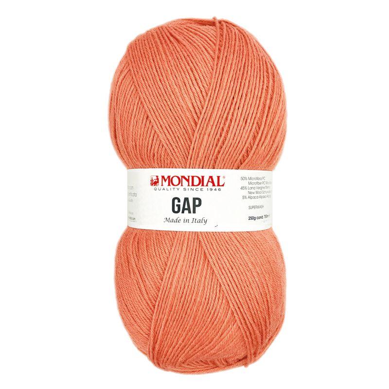 GAP
45% Lana Vergine Merino 5% Alpaca 50% Microfibra -250 gr- Mondial