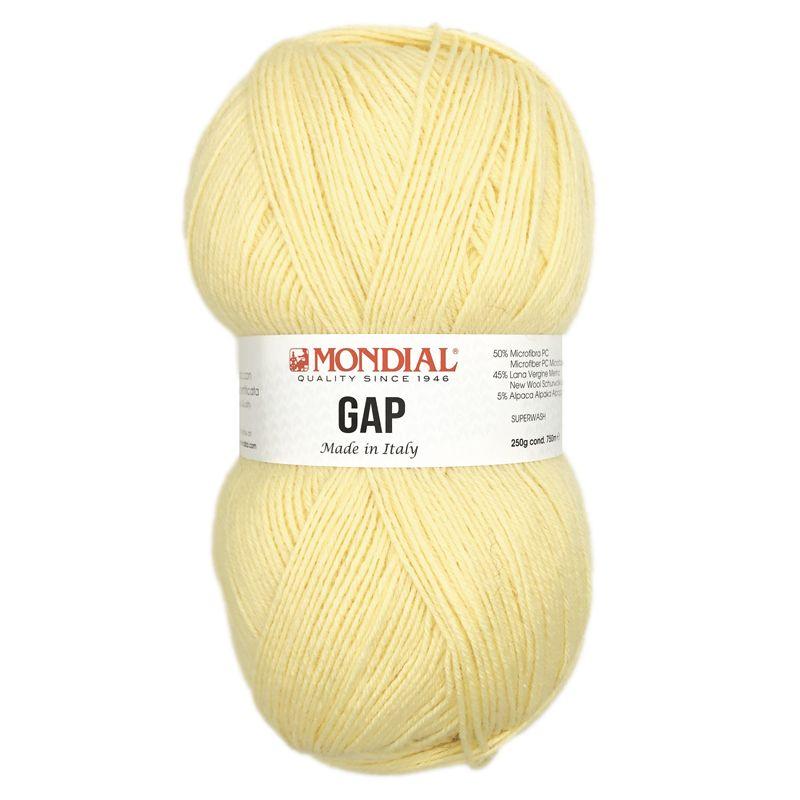 GAP
45% Lana Vergine Merino 5% Alpaca 50% Microfibra -250 gr- Mondial