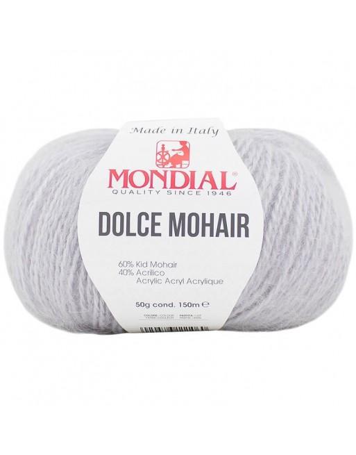 DOLCE MOHAIR
60% Kid Mohair 40% Microfibra
-50 gr- Mondial