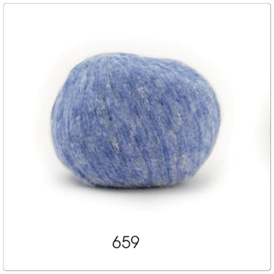 GOCCE DI CRISTALLO 50G 55% Cotone Egitto Makò 40% Alpaka 5% Microfibra Mondial