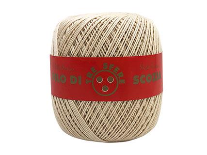 FILO DI SCOZIA N.5-8-12-16  PURO COTONE 100%
GOMITOLO DA 100 GR Tre Sfere