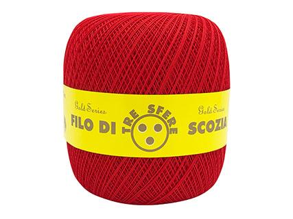 FILO DI SCOZIA N.5-8-12-16  PURO COTONE 100%
GOMITOLO DA 100 GR Tre Sfere