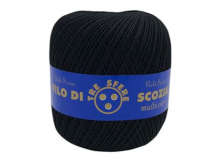 FILO DI SCOZIA N.5-8-12-16  PURO COTONE 100%
GOMITOLO DA 100 GR Tre Sfere