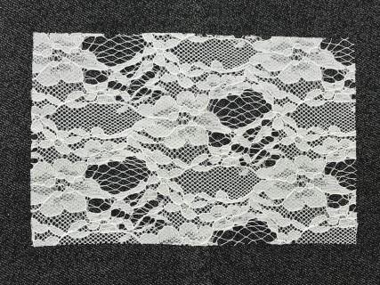 SALDA STRAP. JEANS + PAILETTES + PIZZO Tre Sfere salda strappi jeans