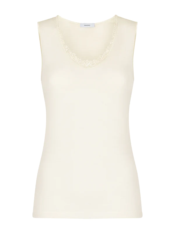 100MERINO SL D Ragno Canottiera spalla larga