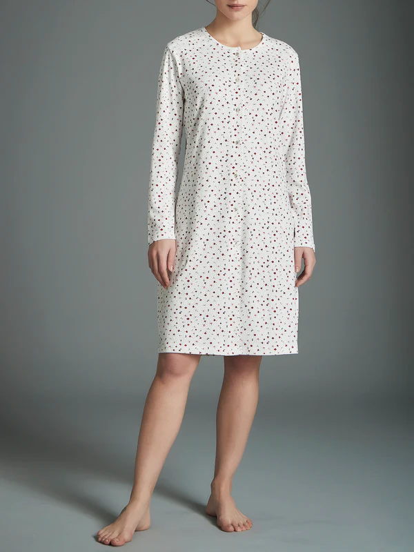 CaldoCoton Cam.APERTA Ragno camicia da donna