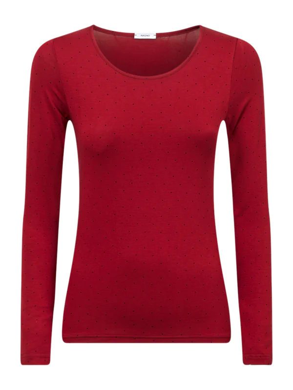 ECOVISCOSA GIROCOLLO Ragno Maglietta da donna