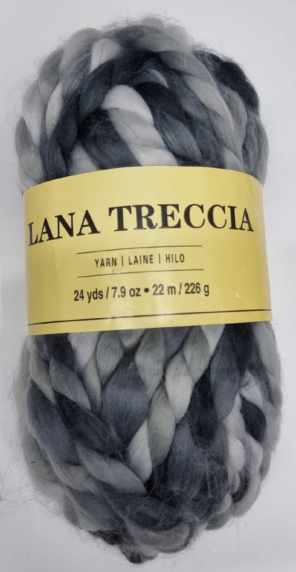 LANA TRECCIA 
226 GR, 100% ACRILICO Tre Sfere Lana Treccia