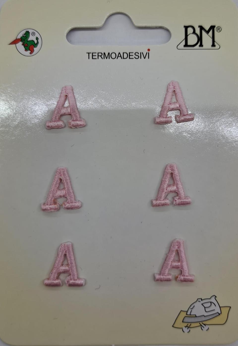 Applicazioni ricamate termoadesive B.M.