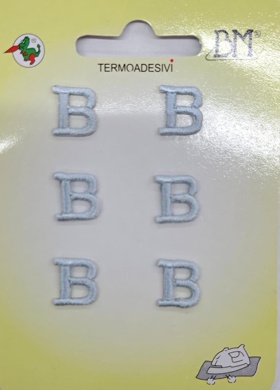 Applicazioni ricamate termoadesive B.M.