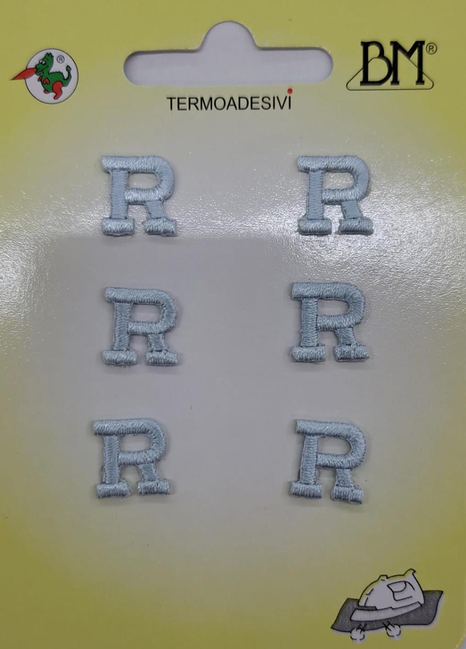 Applicazioni ricamate termoadesive B.M.