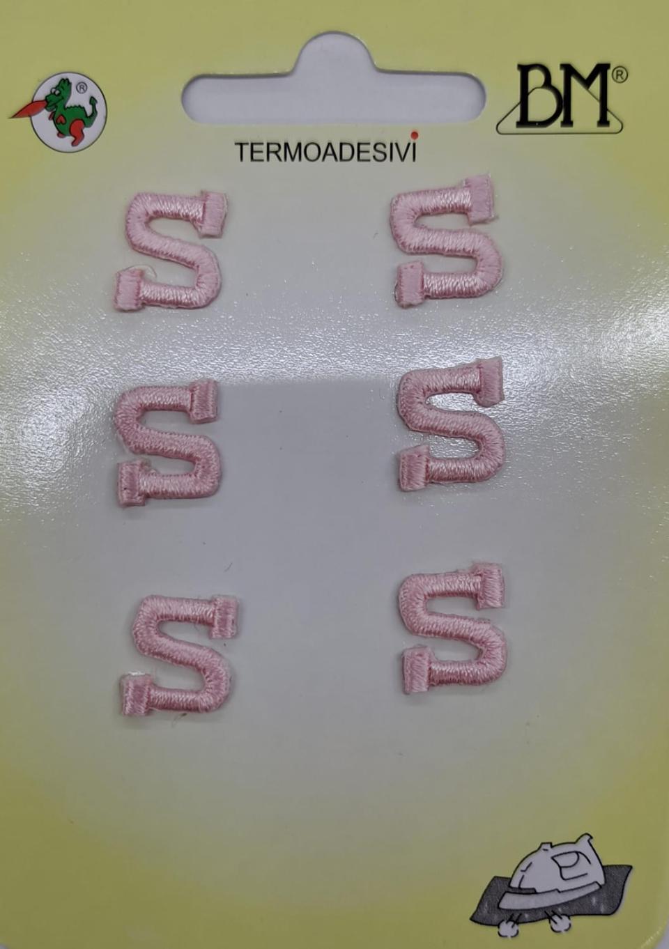 Applicazioni ricamate termoadesive B.M.