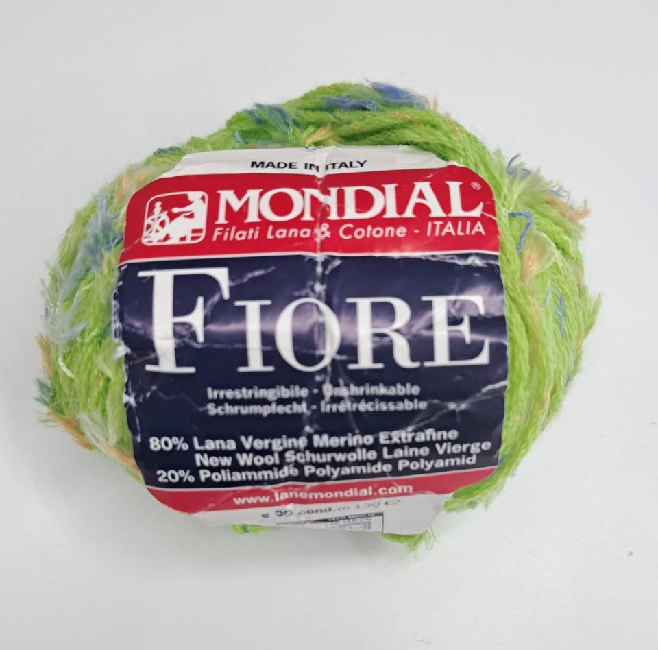 FIORE 50G 80% Lana Vergine Merino 20% Poliammide Mondial