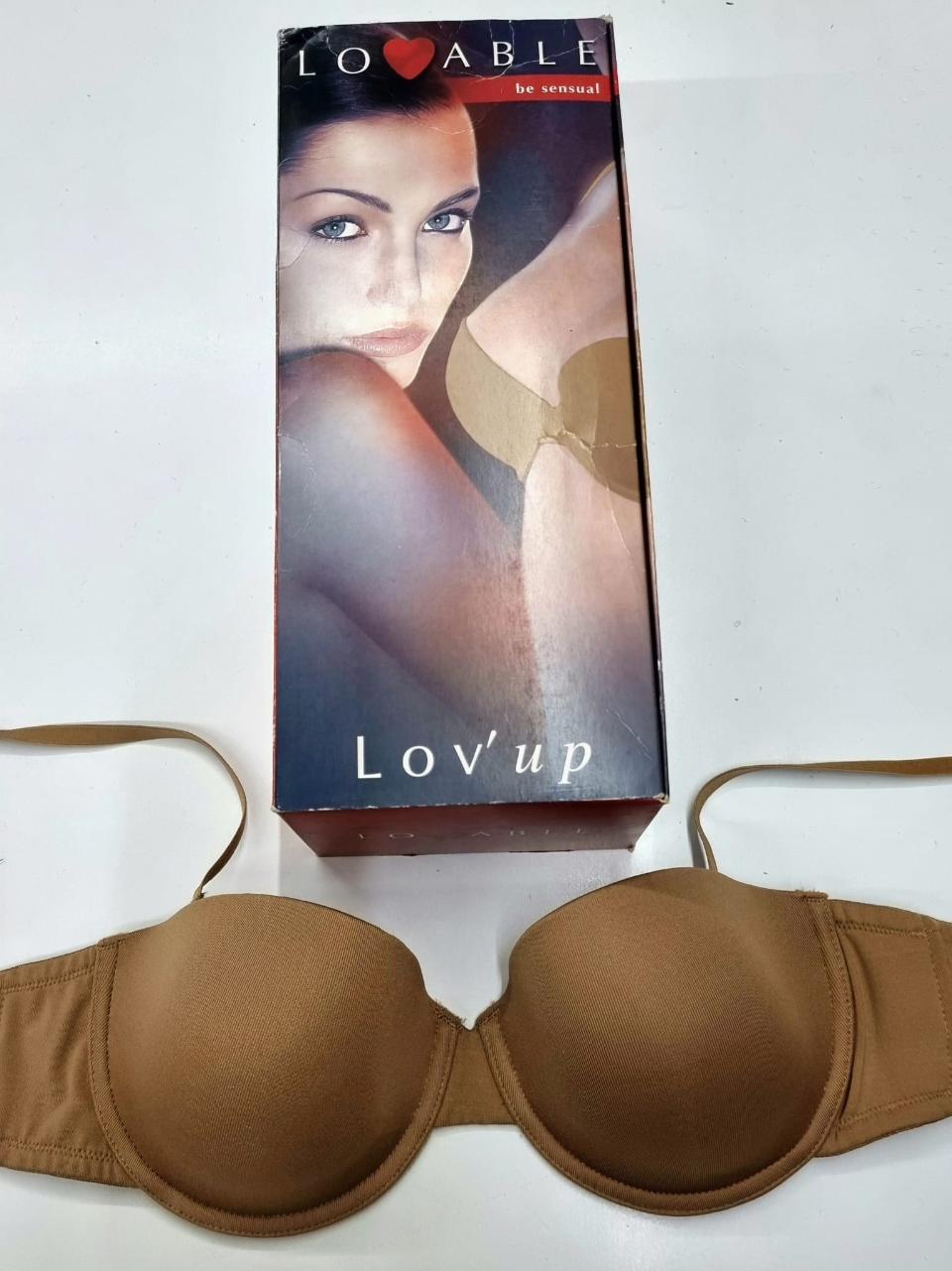 LOV'UP SEDUCTION REGGISENO FASCIA PUSH UP (Nr) Lovable reggiseno