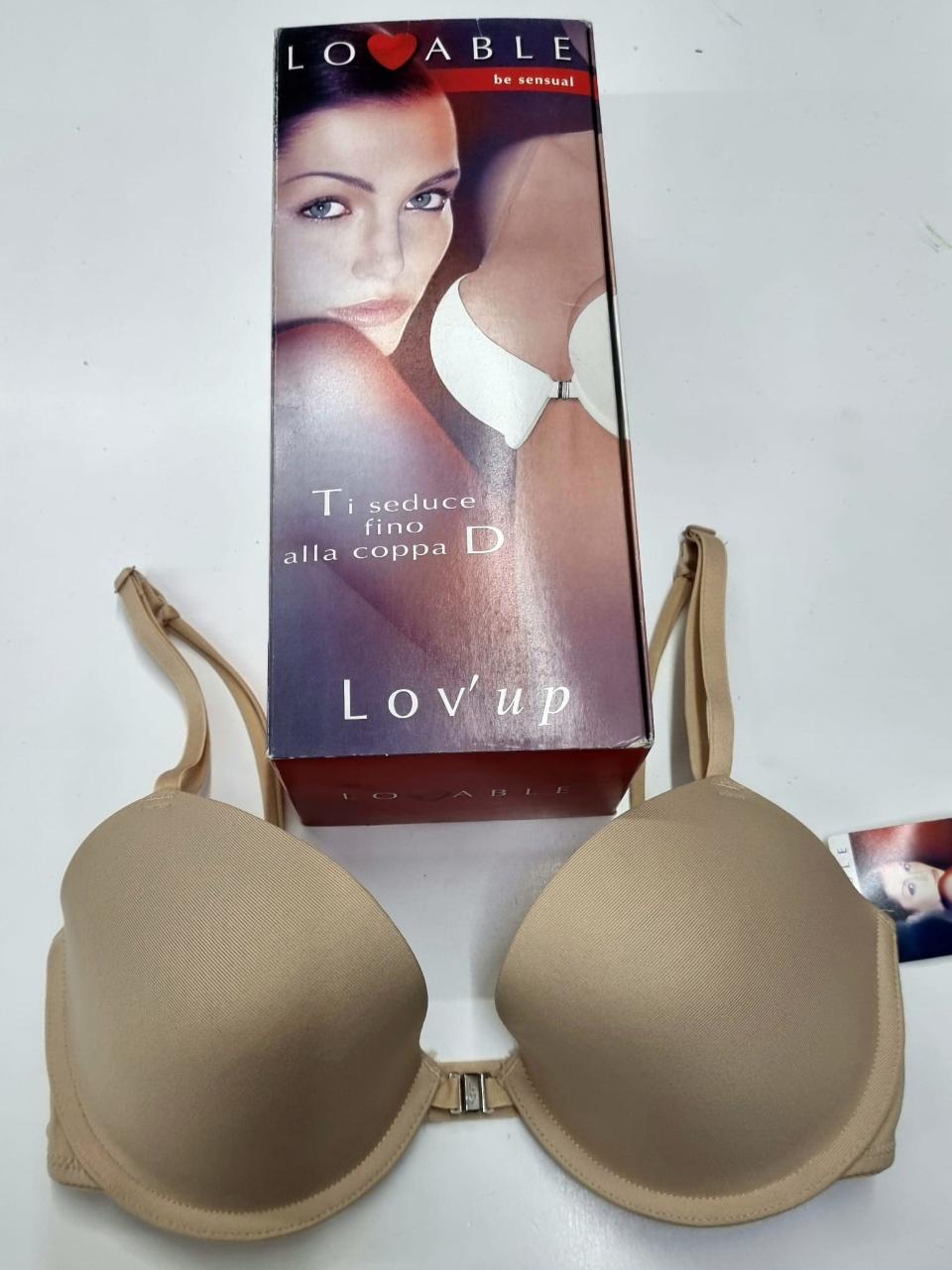 LOV'UP SEDUCTION REGGISENO PUSH UP MULTIFUNZIONE DIETRO SILICONE (Nr) Lovable reggiseno