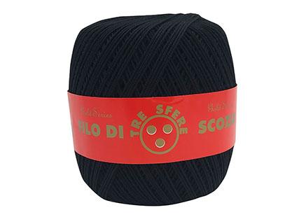 FILO DI SCOZIA N.5-8-12-16  PURO COTONE 100%
GOMITOLO DA 100 GR Tre Sfere