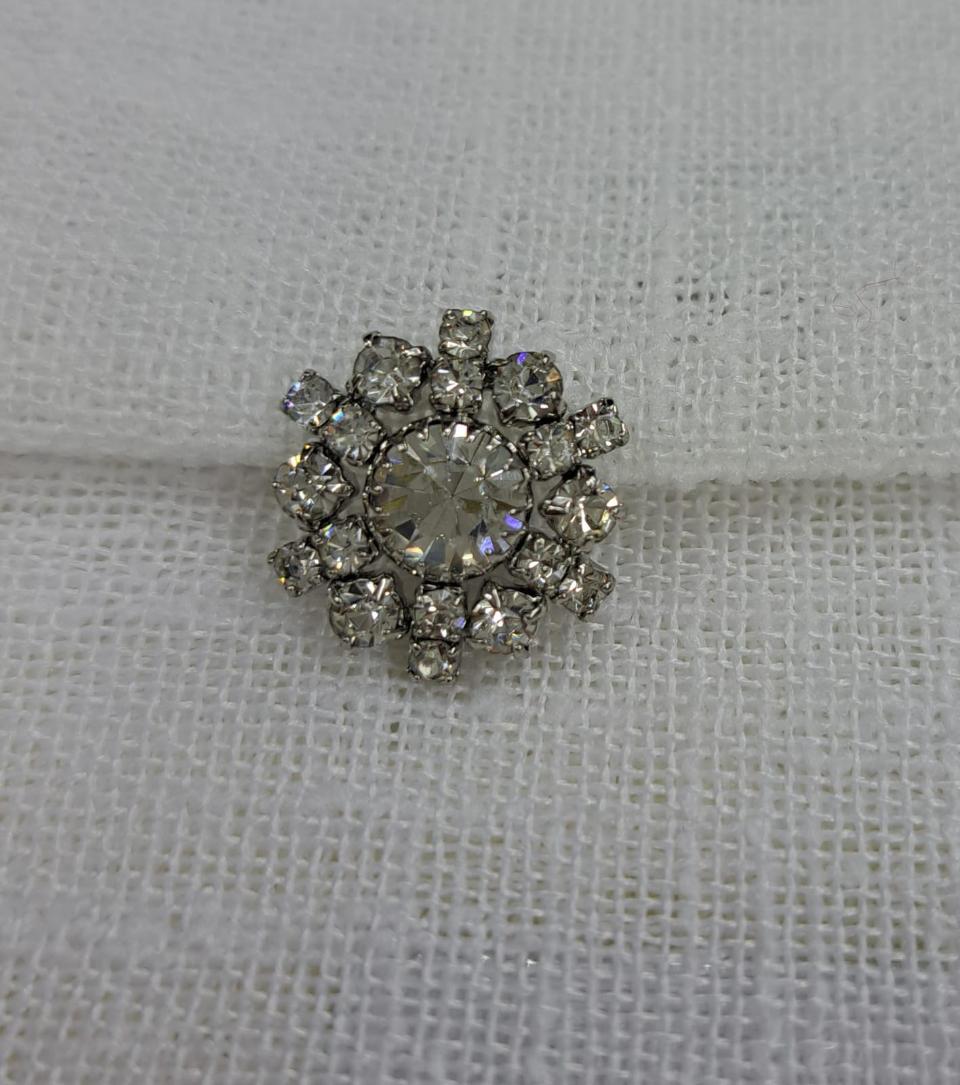 BOTTONI GIOIELLO CRYSTAL MIS.24 Made in Italy Bottoni