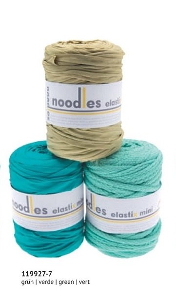 NOODLES ELASTIC 390 GR 80 MT Stafil Fettuccia