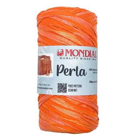 Gomitolo di fettuccia in microfibra lurex, 200gr Mondial fettuccia borse