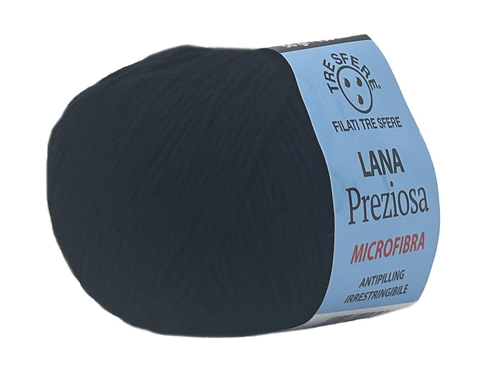 LANA  PREZIOSA 50GR 100% ACRILICO MICROFIBRA Tre Sfere Lana