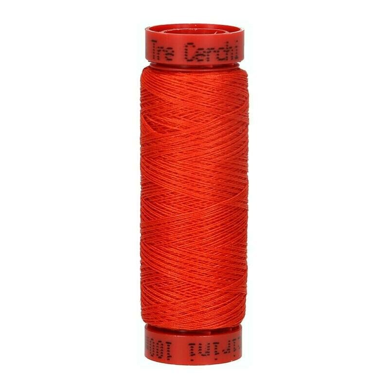 Filofort Tre Cerchi Rosso Mez Cucirini