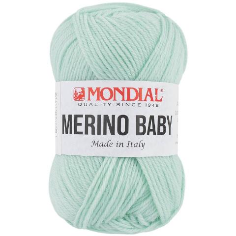 MERINO BABY
60% Lana Vergine Merino 40% Microfibra -50 gr- Mondial