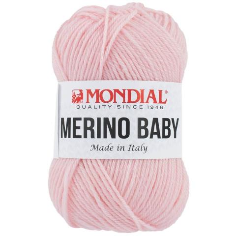 MERINO BABY
60% Lana Vergine Merino 40% Microfibra -50 gr- Mondial