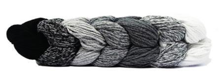 TRECCIA COTONE MULTICOLOR 250GR 80% Cotone riciclato 20% Microfibra PL Mondial