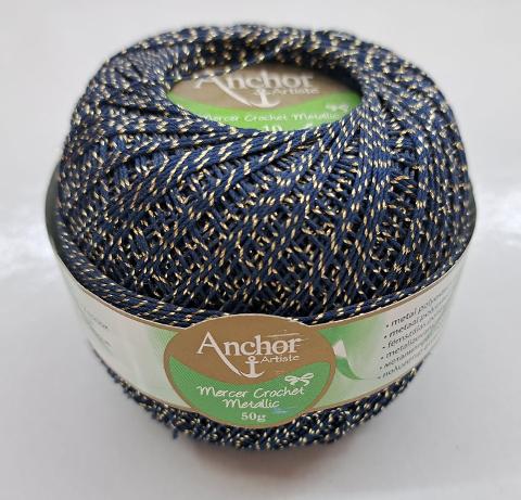 ANCHOR METALLIC MERCE CROCHET 50 Gr. Anchor