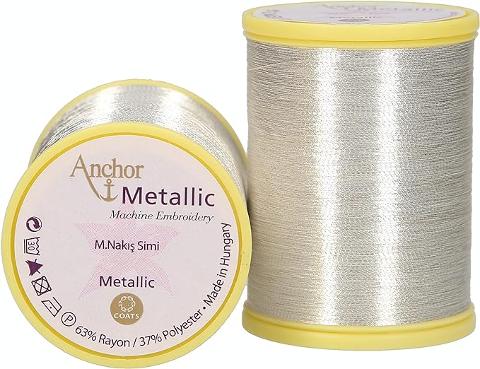 ANCHOR METALLIC MACHINE EMBROIDERY 307 mt. 25 gr Anchor